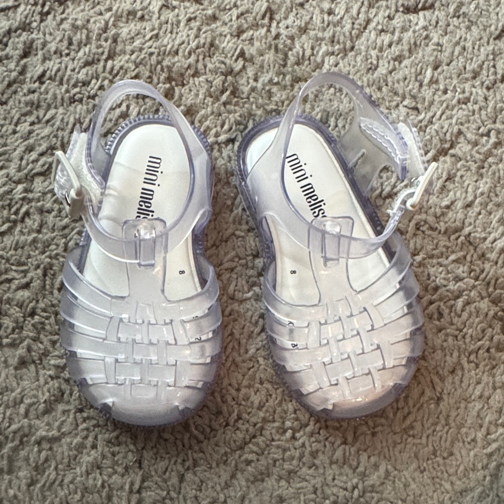 Mini Melissa Possession Clear Jelly Sandals